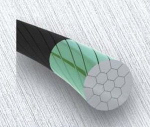 Cięgno przerzutki Inox Slick 2000mm